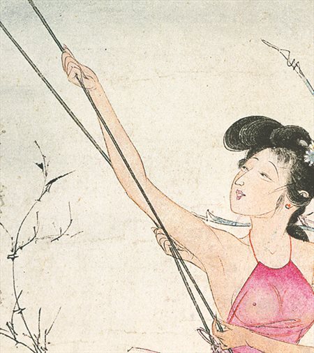 赵强-胡也佛的仕女画和最知名的金瓶梅秘戏图